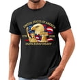 thumbnail image 2 of FchengtaiS 250th Anniversary USA Shirts for Men American Flag T-Shirt 4th of July Shirt Short Sleeve Crewneck Pullover Tops 250 Years Birthday Patriotic Tops Black M, 2 of 5