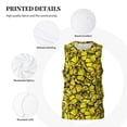thumbnail image 3 of Pofeuu Yellow Butterflies Print Basketball Jersey, Shirts for Men Youth Basketball Jersey Crew Neck-3X-Large, 3 of 6