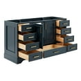 thumbnail image 6 of Ariel Stafford 60 Inch Single Sink Base Cabinet In Midnight Blue, 6 of 8