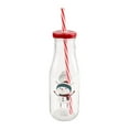 thumbnail image 2 of GLASS BOTTLE - SNOWMAN+POLAR BEAR, 2 of 4
