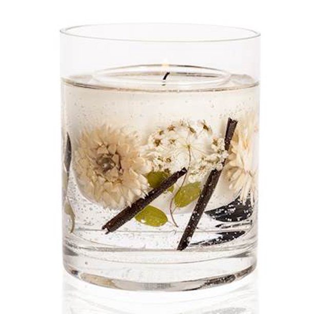 Oud & Amber Stoneglow Natures Gift Scented Natural Wax Botanical Candle