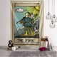 thumbnail image 1 of Tapiz de Tarot de brujería India, adivinación mística, colgante de pared, Tapiz psicodélico, tapices de brujería, decoración de habitación, manta de pared qym unisex, 1 of 2
