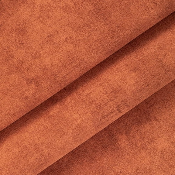 Firefly Hope 39.4"x47" Suede Upholstery Fabric, Soft Smooth Material for Sofa, Chairs, Pillows & Car Upholstery, Orange