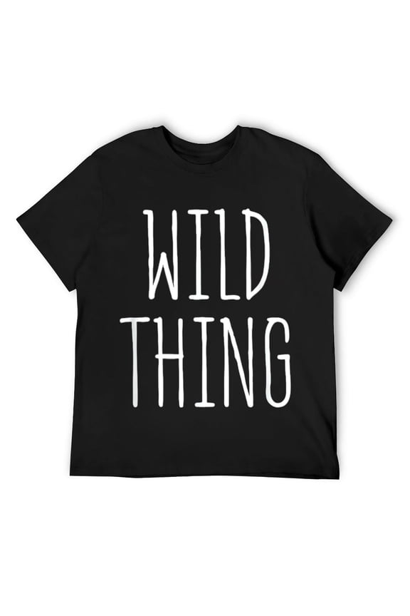 Mens Wild Thing T-Shirt Black