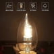 thumbnail image 4 of 42w E14 C35 Dimmable Halogen Bulb Ac 220-240v Warm White 2700k E14 Transparent Halogen Candle Bulb (10pcs), 4 of 5