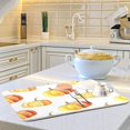 thumbnail image 6 of SKYSONIC Thanksgiving Dish Drying Mat for Kitchen Counter, Autumn Pumpkin Maple Leaves Ultra Absorbent Reversible Microfiber Dishes Drying Rack Pad Heat-resistant Mats 16x18in, 6 of 7