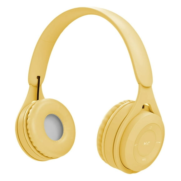 Opolski Y08 Bluetooth Sans Fil HiFi Stéréo sur Casque d'Écoute avec Microphone