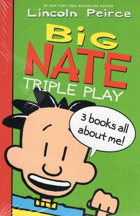 Big Nate: Big Nate Triple Play: Big Nate in a Class by Himself/Big Nate Strikes Again/Big Nate on a Roll (Paperback) - image 3 of 4