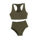 thumbnail image 4 of Conjunto de chaleco y pantalones cortos deportivos a escala 1:12, ropa suave, ligera y elegante para Verde, 4 of 9