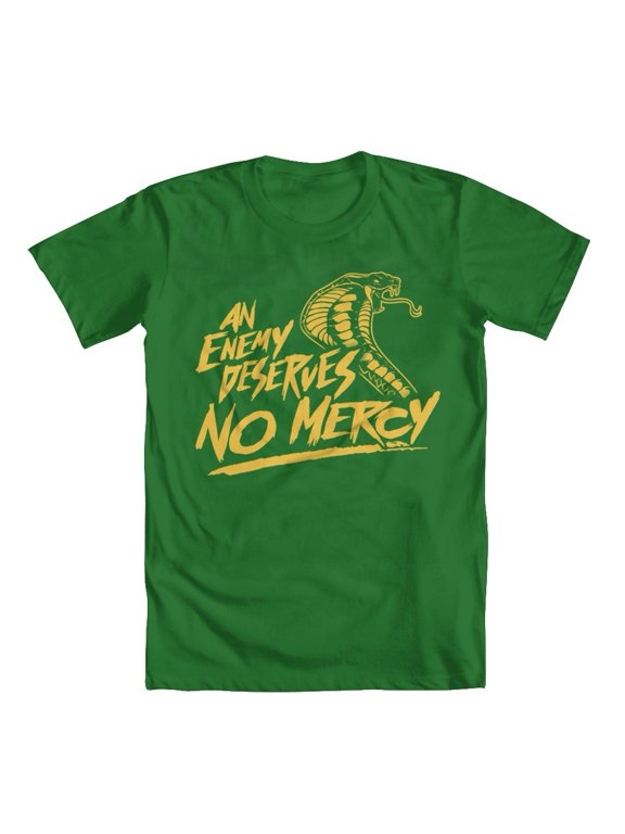No Mercy Original Artwork Inspired by Karate Kid Youth Girls' T-shirt Kelly Green Small