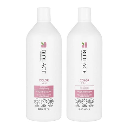 Matrix Biolage Colorlast Shampoo 33.8 oz  & Matrix Biolage Colorlast Conditioner 33.8 oz (Pack of 2)