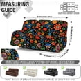 thumbnail image 7 of Xoenoiee Boho Flower Print Recliner Chair Cover Lazy Boy Recliner Covers Recliner Covers for Recliner Chair, Elastic Furniture Protector Prevent Wear and Pet Hair, 7 of 7