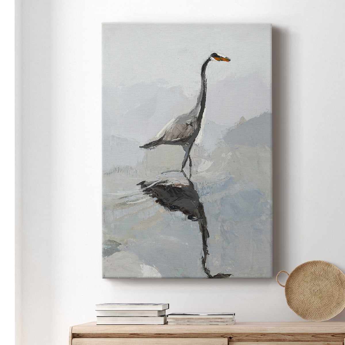 Heron Premium Gallery Wrapped Canvas - Ready to Hang
