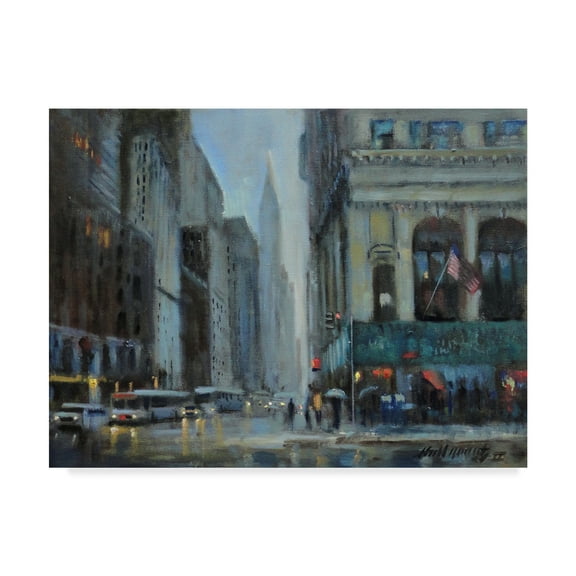 Trademark Fine Art 'Chrysler Building, Manhattan' Canvas Art by Hall Groat Ii
