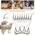 thumbnail image 2 of Replacement Shear Blades with Curved Sides, Heat Treated Stainless Steel for Professional Shearing, 13-Tooth Design for Enhanced Grooming Accuracy, 2 of 5