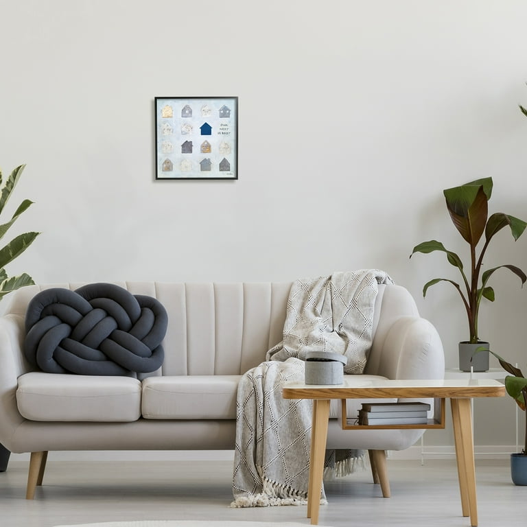 Stupell Industries Our Nest is Best Farm House Icon Chart,12 