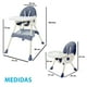 thumbnail image 3 of KIDDOS, Silla Alta Periquera Bebe Mecedora 5 En 1 Ajustable Plegable, 3 of 5