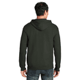 thumbnail image 3 of Gildan Heavy Blend Zip Up Hoodie, Midweight Hoodie, Fleece Hooded Sweatshirt, Forest, XL, 3 of 5