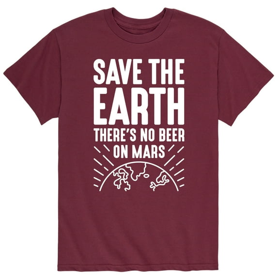Instant Message - Save The Earth - Men's Short Sleeve Graphic T-Shirt