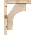 thumbnail image 3 of Ekena Millwork 3 1/2"W x 14"D x 18"H Westlake Block Smooth Bracket w/ Offset Brace, Douglas Fir, 3 of 25