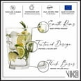 thumbnail image 3 of Vikko 14 Oz Drinking Glasses Highball Kitchen Glassware Iced Tea Glass Cups, 6-Pack, 3 of 3