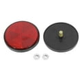 thumbnail image 3 of 12 Plastic Reflectors 56mm Diameter With Nut For Motorcycle, 3 of 4