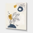 thumbnail image 3 of Designart ' Ancient Boho Art Minimalistic Flowers II ' Modern Canvas Wall Art Print, 3 of 4