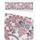 thumbnail image 3 of ABPHQTO Juego de ropa de cama de 3 piezas Paisley Fantastic Flower Funda nórdica con 2 fundas de almohada para la decoración de la habitación del hogar, 3 of 4