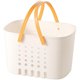 thumbnail image 1 of Cesta de almacenamiento de plástico Cesta de ducha de baño portátil Canasta de caddie con mango, 1 of 5