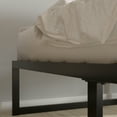 thumbnail image 5 of Merrick Lane Twin Size 14 Inch Black Steel Bed Frame With Steel Slat Support For Any Mattress (No Box Spring Required), 5 of 13