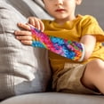 thumbnail image 3 of COEQINE Tie-Dye Arm Cast Covers Size L Elastic Removable Cast Cover Hand Cast with A Thumb Hole Breathable Washable Cast and Bandage Protector for Women Men Kids, 3 of 7