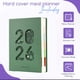 thumbnail image 4 of Agenda 2026 con notas de fechas | Organizador diario, semanal y mensual A5 | Cuaderno con encuadernación en espiral de imitación de cuero para la planificación del trabajo, la escuela y el hogar, 4 of 6