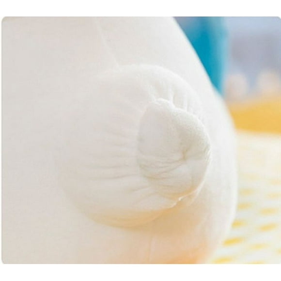 Mignon Peluches Chien Peluches Animaux Grande Oreille Peluche Blanche Étreindre Animal Doux Cadeau Accompagner pour Garçon Filles Enfants Anniversaires Noël, 30cm Corps Oreiller Meilleurs Cadeaux d'Anniversaire Enfants Bo Christma