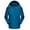 #013-Sky Blue, variant on Donemore Men's Thermal Insulated Fleece-Lined Outdoor Hooded Windbreaker Jacket, Long Sleeve Color-Block Zippered Casual Hiking Coat