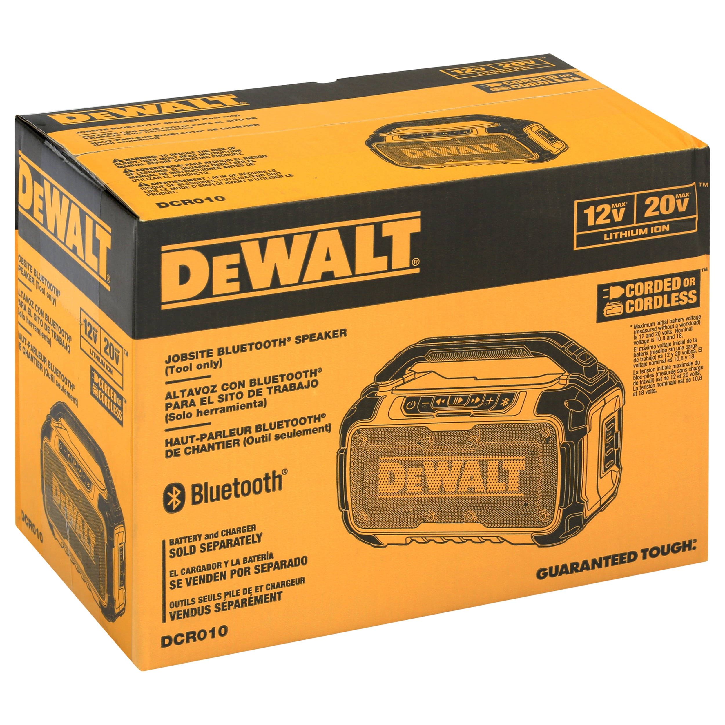 Dewalt 20v max bluetooth speaker new arrivals