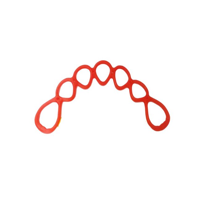 Naiovety Banda de ejercicio de resistencia al estiramiento, gimnasio en casa, bandas de entrenamiento para hombres y mujeres profesionales, entrenador de Gimnasios en casa Rojo Naiovety OD028128-04
