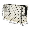 thumbnail image 3 of 1 Pc Bolsa de Cosméticos de Malla para Mujeres para Actividades al Aire Libre Viaje de Negocios Nylon Beige-Grande, 3 of 3