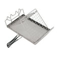 Camping Stove Toaster Foldable Portable Stable Structure Stainless