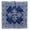 Navy Blue, variant on Phagun Black Floral & Paisley Printed Square Pure Silk&nbsp;Scarf&nbsp;For Hair Neck Head Bandanas For Women
