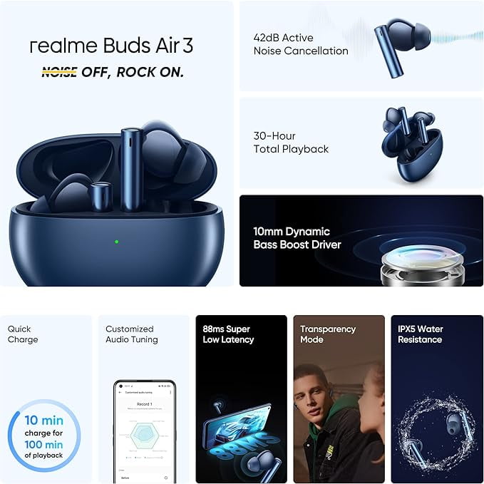 Realme buds air noise cancellation sale