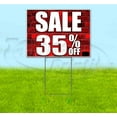 thumbnail image 1 of Sale 35% Off (18" x 24") Yard Sign, Includes Metal Step Stake, 1 of 6
