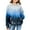 Blue, variant on 𝗛oodie Girls Oversized Crewneck Sweatshirts Casual Hooded Flower Gradient 𝗛oodie Clothes Fall Fashion Outfits