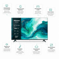 thumbnail image 2 of Pantalla TV Hisense 58" Smart Roku TV 58R6E5, 2 of 7