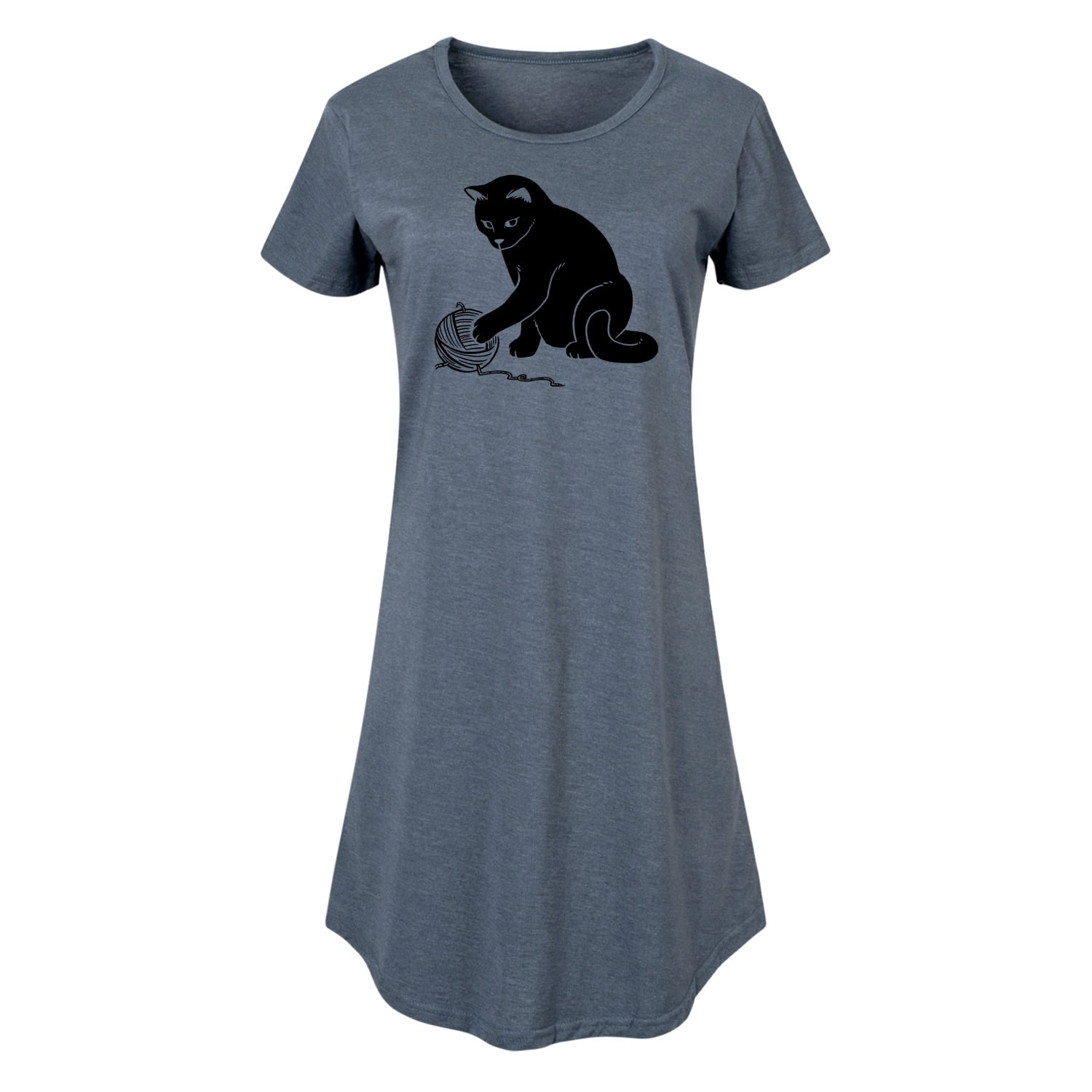 Instant Message - Christmas - Vintage Meowy Christmas Kitty - Women's Any  Way Dress - Walmart.com