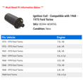 thumbnail image 2 of Ignition Coil - Compatible with 1968 - 1975 Ford Torino 1969 1970 1971 1972 1973 1974, 2 of 2