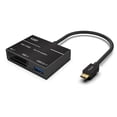 thumbnail image 4 of EeaseCA F3 Interface Type-C Lecteur XQD SD Adaptateur USB3.0 Lecteur de Mémoire Compatible avec Windows (Noir), 4 of 7