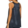 thumbnail image 2 of PJ Harlow womens Laura Pajama Top, Navy Blue, Medium US, 2 of 3