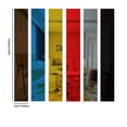 thumbnail image 2 of 10PCS 7.87inch*1.97inch Wall Acrylic Decoration Strip With Self-Adhesive Removable Decals Stickers For Wall Frames/Wallpaper Border/Waist Lines, 2 of 5
