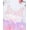 Pink, variant on YIZYIF Kids Girls Dancewear Shiny Sequins Mesh Splice Bowknot on Waist Ballet Gymnastics Leotard Tutu Dress