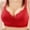 Red, variant on Azrian Womens Plus Size Bras,Womens Solid Lace Lingerie Bras Plus Size Underwear Bralette Bras Comfortable Bra